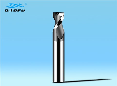 2刃黑色涂层铣刀